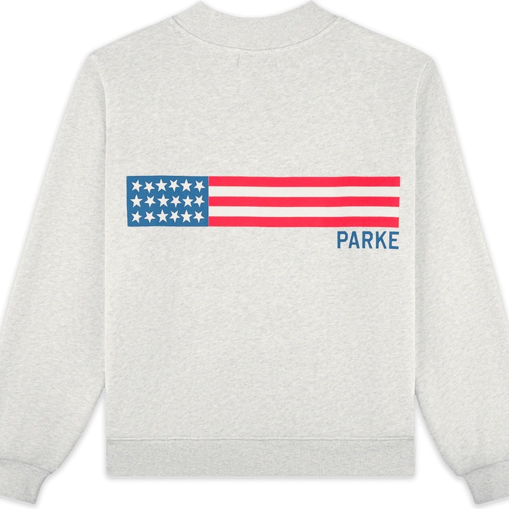 Parke Flag 4th of July Mockneck